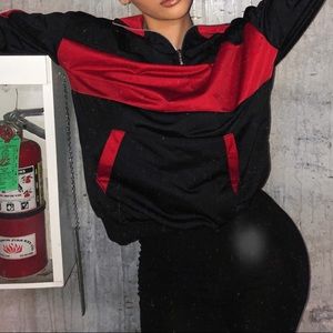 PrettyLittleThing zip through sweater